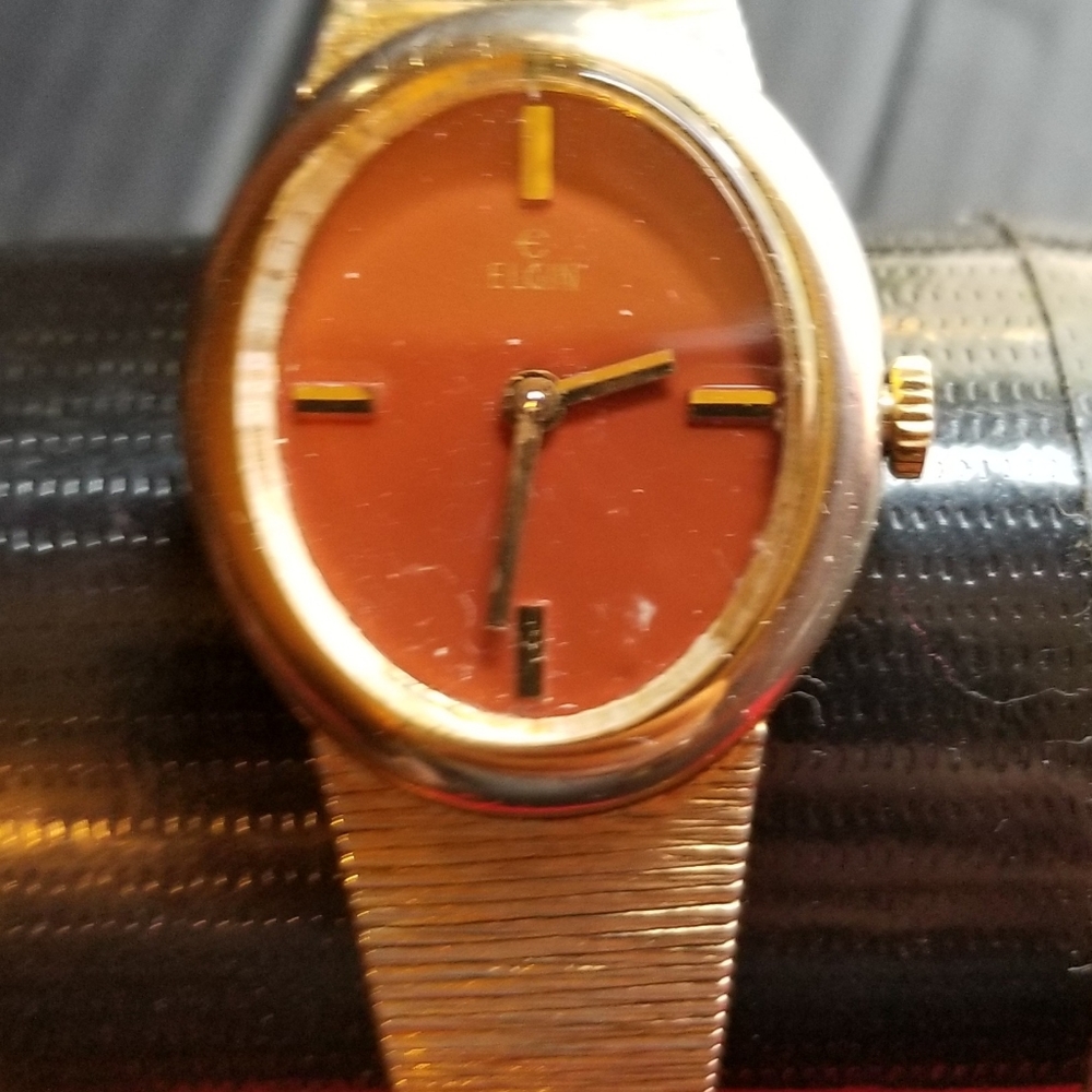 Elgin Watch Manual Wind Running Great